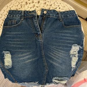 Jean skirt